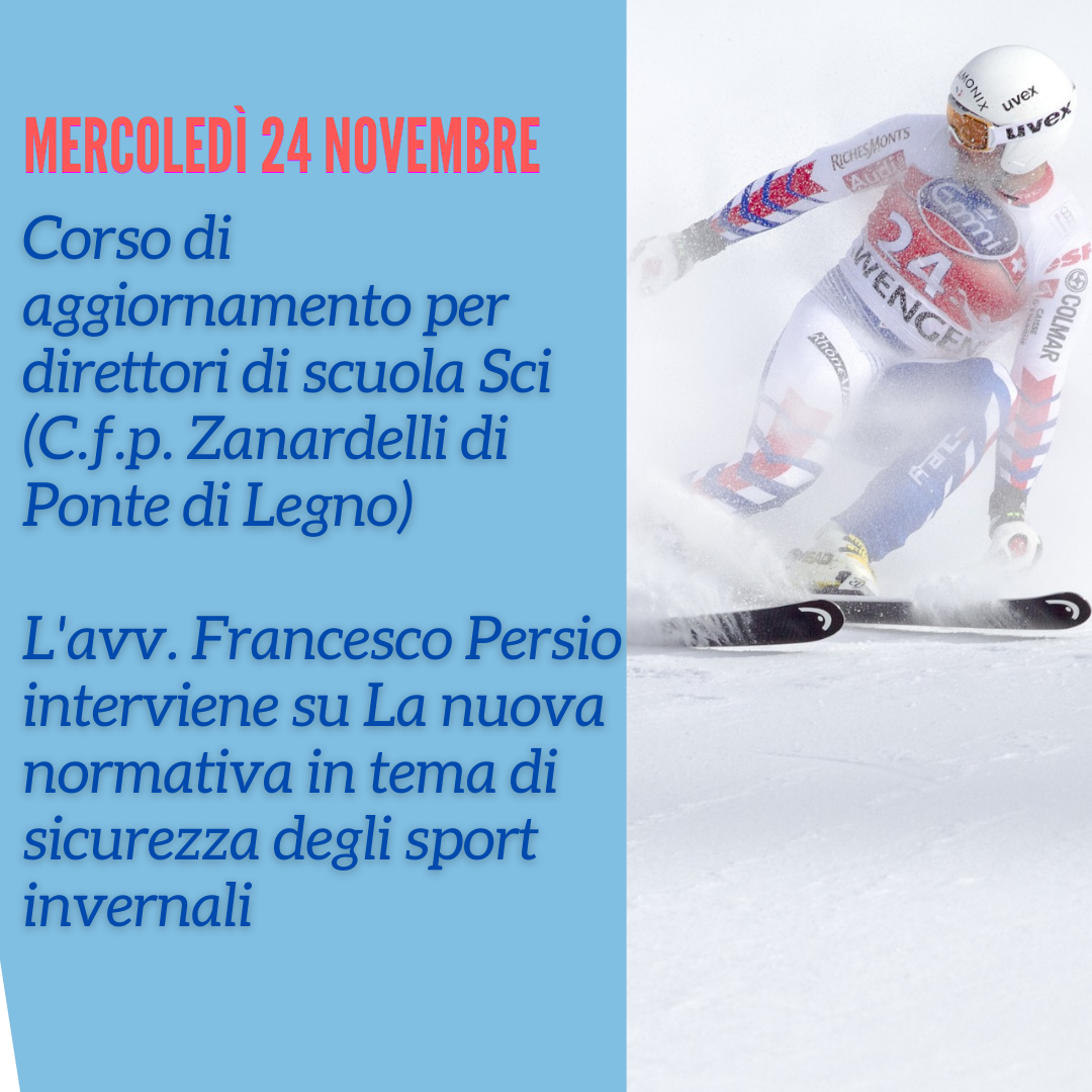 Corso di aggiornamento direttori scuola di sci a ponte di legno